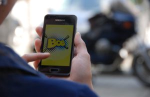 Ganz bequem kann man die BOB-Homepage jetzt auch auf dem Smartphone aufrufen und das Erkennungszeichen herunterladen.