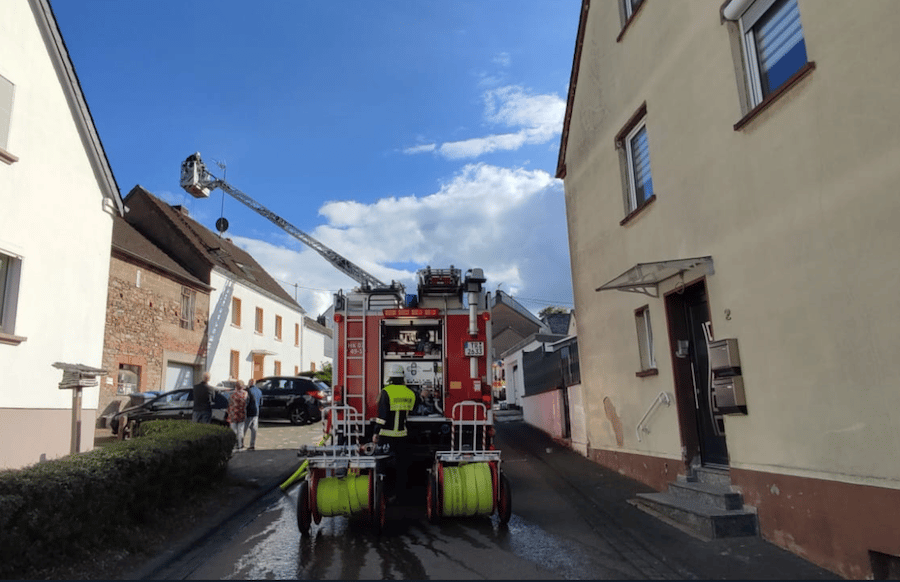 Region Brennender Kamin Sorgt F R Feuerwehreinsatz