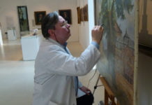 Dem Restaurator über die Schulter geschaut