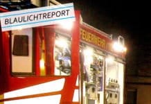 Weinbergspfähle gehen in Flammen auf