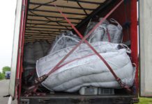 Ladungssicherheit nicht vorhanden