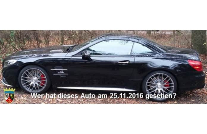 Foto von Mercedes AMG - Mordopfer gesucht