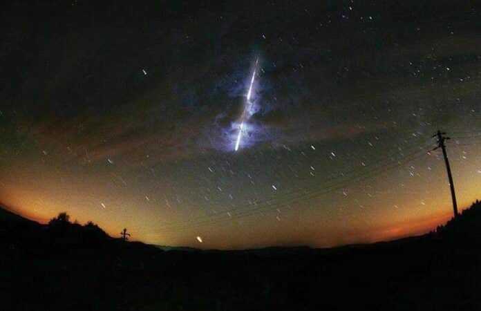 Meteorit über US-Bundesstaat Washington