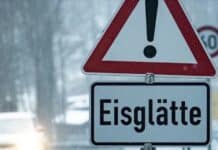 ++ Amtliche Warnung: Schnee, Eisregen, Wind – Erhöhte Glatteis-Gefahr ab 15 Uhr ++
