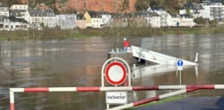 Mosel-Pegel in Trier erreicht Höchststand – Entspannung in Sicht