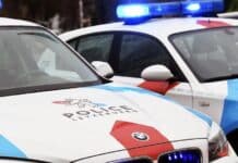 Rund 925 Liter: Polizei stoppt illegalen Alkoholtransport in Luxemburg Polizeiwagen der luxemburgischen Police Grand-Ducale