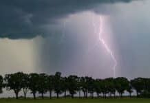 Region: Neue Woche startet ungemütlich mit Gewitter – leichter Frost im Bergland