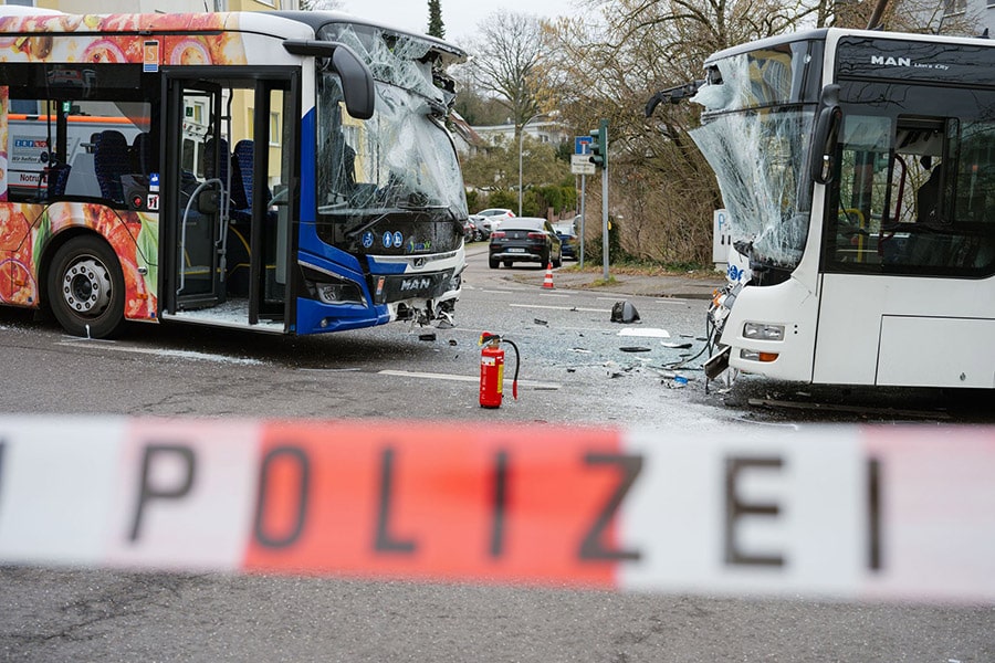 Busunfall Saarbrücken