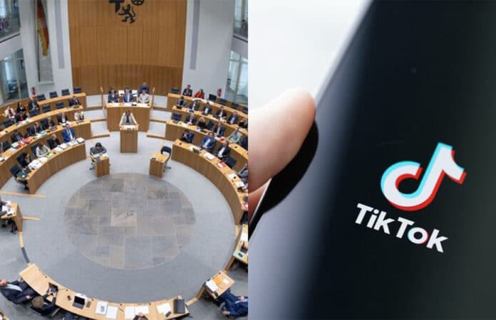 Der Landtag von Rheinland-Pfalz und TikTok