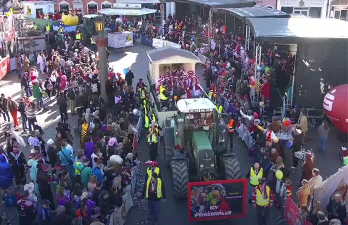 Rosenmontagzug Trier 2025