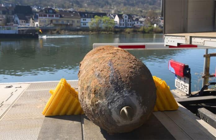 500-Kilo-Fliegerbombe Koblenz