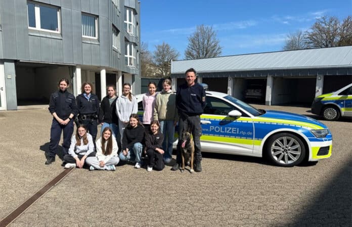 Girls Day 2025 bei der Polizeiinspektion Daun.