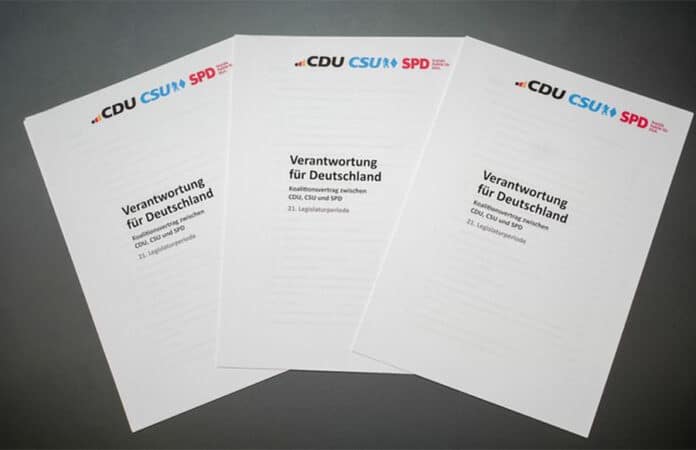 Koalitionsvertrag CDU/CSU/SPD 2025