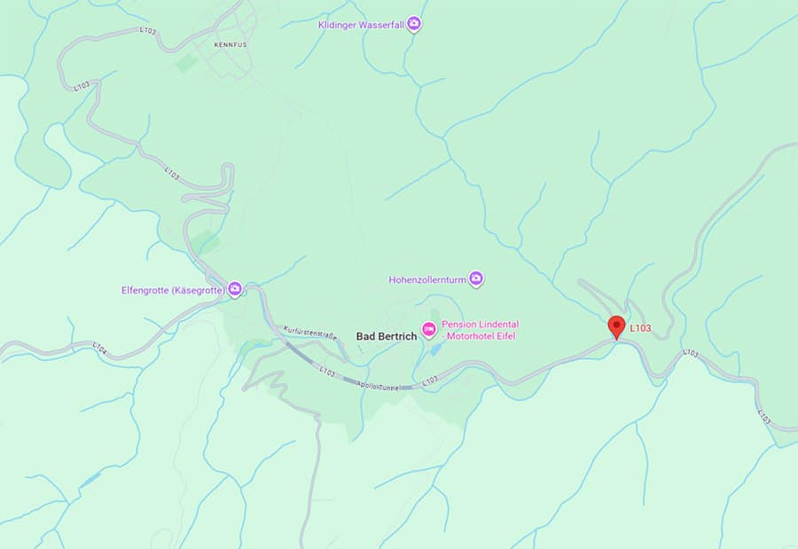 Karte: L103, Bad Betrich