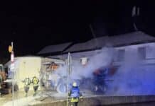 Geparkter LKW brennt im Saarland – Hitzeentwicklung beschädigt angrenzendes Gebäude