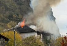 Wohnhausbrand in Hammerstein – Dachstuhl stürzt ein