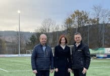 Sportplatz in Mehring erhält neue Beleuchtung