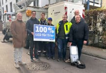 Trier leuchtet jetzt als erste Großstadt in Rheinland-Pfalz komplett mit LED