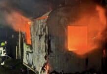 Vulkaneifel: Bauwagen an Teich in Flammen — Hund stirbt bei Brand
