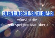 Weihnachts-Bilanz der Polizei Idar-Oberstein — Appell zum Jahreswechsel
