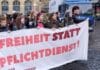 Koblenz, Mainz, Trier: Proteste gegen Wehrdienst in Rheinland-Pfalz