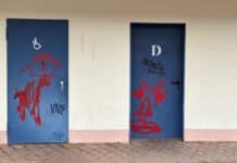 Morbach: Farb-Schmierereien am Busbahnhof – Polizei sucht Zeugen!