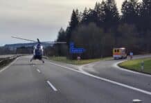 ++ Update: Fahrer aus Auto geschleudert: A1-Sperrung aufgehoben ++