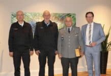 Langjähriger Verbindungsoffizier für den Kreis Bernkastel-Wittlich verabschiedet