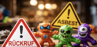 ++ Asbest-Alarm im Kinderzimmer: Aldi Süd und Action rufen Spielzeug zurück ++