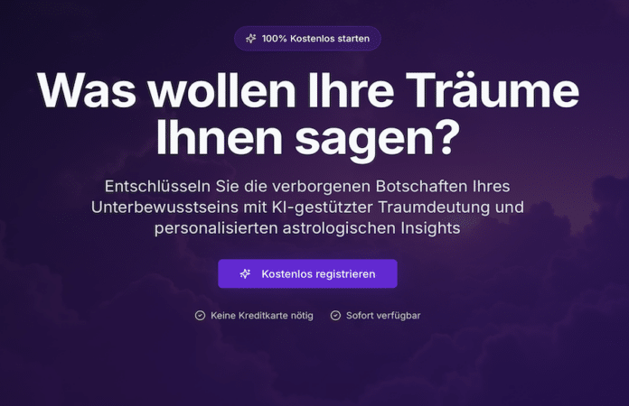Ufer der Nacht – kostenlose KI-gestützte Traumdeutung mit astrologischen Insights