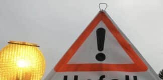 ++ Aktuell: Unfall und Sperrung auf der B422 in Kordel ++