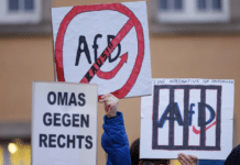 Trier: Demo und Gegendemo in Innenstadt – „Trier steht auf“ trifft auf „Brandmauer erhalten“