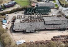 Kontrollierter Rückbau: Auktionshalle Bitburg weicht neuem Feuerwehrhaus