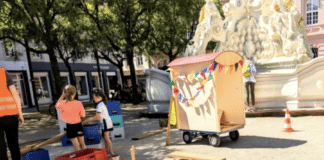 Spiel-Saison auf dem Trierer Kornmarkt startet: Kinderaktionen beginnen am 19. März