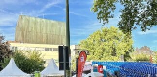 Wärmedämmung und Photovoltaik: Bühnenturm des Theaters Trier wird saniert