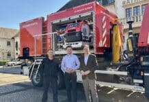 Mehr Wasser und Schaum im Ernstfall: Neuer Abrollbehälter für die Feuerwehren der VG Konz