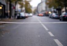 Trier: Gefahr für Radfahrer — Schnur über Fahrbahn und Gehweg gespannt