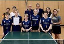 U14 Tischtennis: Gymnasium Hermeskeil bei „Jugend trainiert für Olympia“