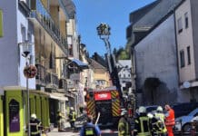 Großeinsatz in Gerolstein: Dachstuhlbrand fordert zwei Verletzte