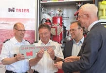 Neues Gerätehaus an Feuerwehren Euren und Zewen übergeben