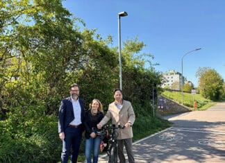 Konz: Mitlaufendes Licht – Klimafreundliche Beleuchtung für den Moselradweg