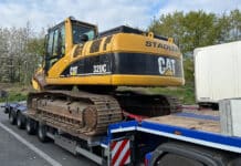 Zu lang, zu schwer, zu hoch: Polizei zieht auf A60 Sondertransporte aus dem Verkehr