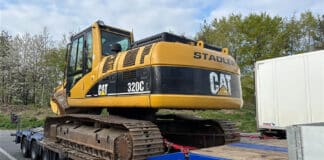 Zu lang, zu schwer, zu hoch: Polizei zieht auf A60 Sondertransporte aus dem Verkehr