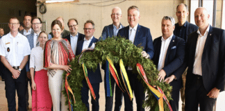 Richtfest für neue Hauptfeuerwache Trier: 140-Millionen-Euro-Projekt wächst in die Höhe