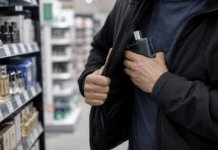 Mitarbeiter greifen ein: Parfüm-Dieb in Wittlich festgenommen – Summe überrascht! Parfümregal in einem Drogeriemarkt als Symbolbild für einen Ladendiebstahl in Wittlich