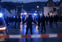 RLP: Wilde Massenschlägerei auf offener Straße – Zahlreiche Verletzte, auch Stichverletzungen! Polizeieinsatz in Rheinböllen nach Massenschlägerei mit rund 30 Personen, mehreren Verletzten und Gewahrsamnahmen am Samstagabend.