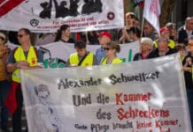 Trier – Saarbrücken: Tag der Arbeit – 14.500 Demonstranten auf der Straße