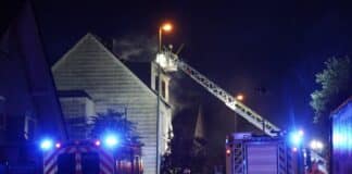 RLP: Einfamilienhaus in Flammen – eine Person ins Krankenhaus – 6-stelliger Schaden