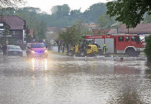 Schwere Unwetter mit Starkregen über Teilen von RLP – überflutete Straßen und umgestürzte Bäume