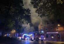 ++ Wittlich: Brand im Gebäude des ehemaligen Clubs „Magnum“ ++